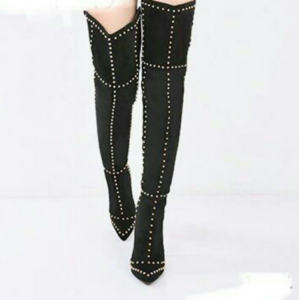 Thigh high boots